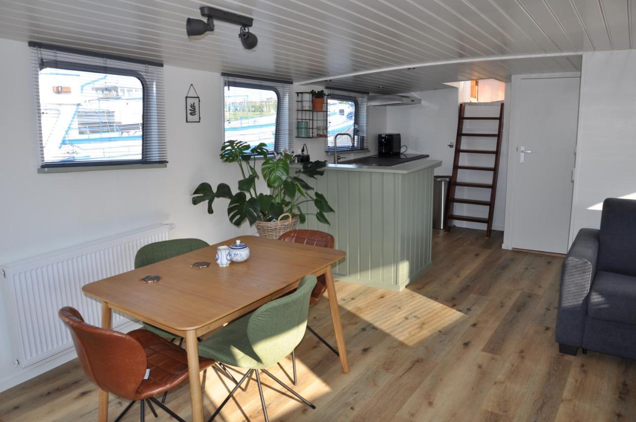 Private Lodge On Houseboat Amsterdam Eksteriør bilde