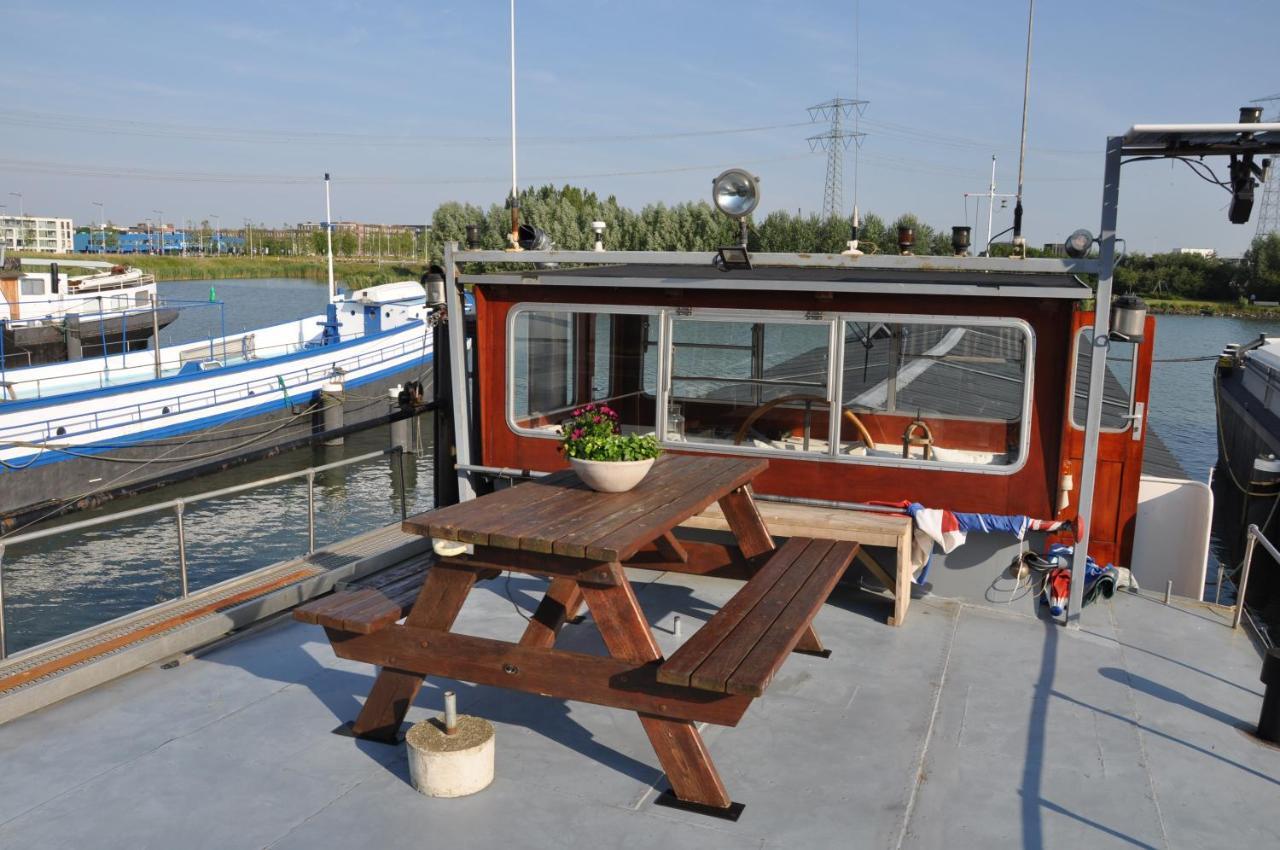 Private Lodge On Houseboat Amsterdam Eksteriør bilde